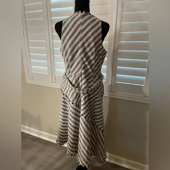 Banana Republic Asymmetrical Tweed Halter Sundress - Picture 7 of 8